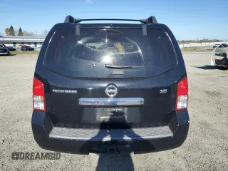 2008 Nissan Pathfinder S with VIN 5N1AR18U58C643909, listed as a Copart auction lot 47435565 with 210,390 mi miles and Salvage title. Bid and sale history available at DreamBid. Image 6.