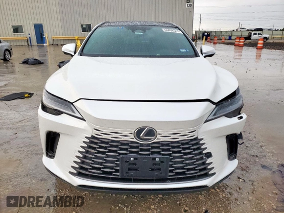 2024 Lexus RX 450h+ Luxury with VIN JTJCJMGA8R2011729, listed as a Copart auction lot 55692615 with Not provided miles and Salvage title. Bid and sale history available at DreamBid. Image 5.