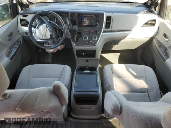 2016 Toyota Sienna LE AAS with VIN 5TDKK3DC8GS744252, listed as a Copart auction lot 48638345 with 92,499 mi miles and Salvage Title. Bid and sale history available at carsss.com. Image 8.