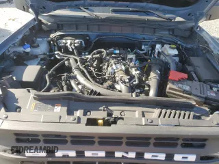 2024 Ford Bronco with VIN 1FMEE1BP7RLA20924, listed as a Copart auction lot 69381544 with 8,042 mi miles and Salvage title. Bid and sale history available at DreamBid. Image 12.