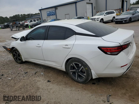 2024 Nissan Sentra SV with VIN 3N1AB8CV8RY321388, listed as a Copart auction lot 50821645 with 10,318 mi miles and Salvage Title. Bid and sale history available at DreamBid. Image 2.