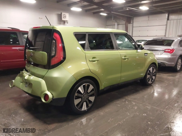 2015 Kia Soul ! with VIN KNDJX3A53F7762167, listed as a IAAI auction lot 41150704 with 105,780 mi miles. Bid and sale history available at carsss.com. Image 4.
