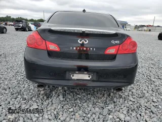 2015 Infiniti Q40 with VIN JN1CV6AP6FM501329, listed as a Copart auction lot 52228975 with 106,941 mi miles and Salvage Title. Bid and sale history available at carsss.com. Image 6.