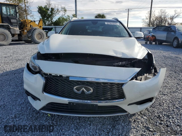 2019 Infiniti QX30 Luxe with VIN SJKCH5CP0KA011537, listed as a Copart auction lot 42984935 with 45,198 mi miles and Non repairable. Bid and sale history available at DreamBid. Image 5.