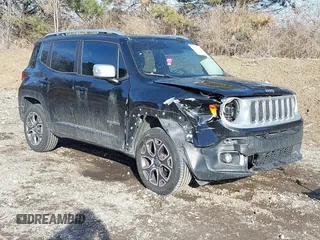 2015 Jeep Renegade Limited z VIN ZACCJBDT0FPB55446, wystawiony jako IAAI lot #41680986 z przebiegiem 97 413 mil mil oraz . Historia ofert i sprzedaży dostępna na DreamBid. Obrazek 1.