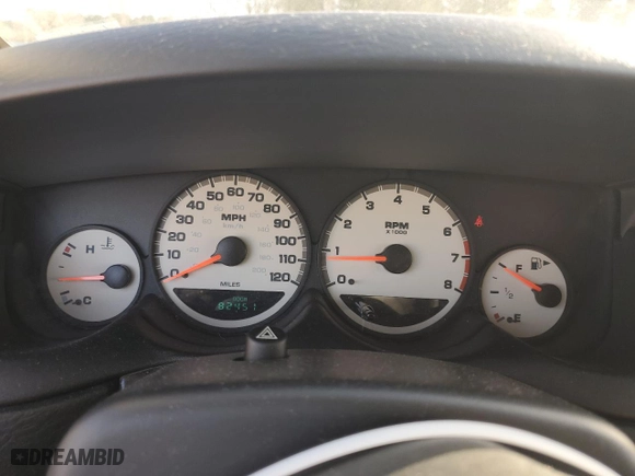 2004 Dodge Neon SXT with VIN 1B3ES56CX4D535514, listed as a Copart auction lot 47447545 with 82,451 mi miles and Salvage Title. Bid and sale history available at carsss.com. Image 9.