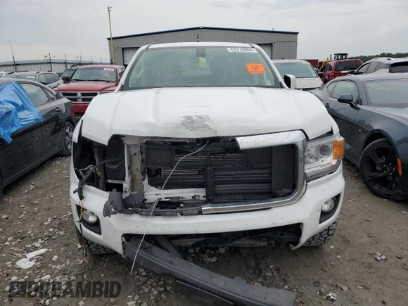 2018 GMC Canyon 2WD SLE with VIN 1GTG5CEN0J1315978, listed as a Copart auction lot 67310984 with 0 mi miles and Salvage Title. Bid and sale history available at carsss.com. Image 5.
