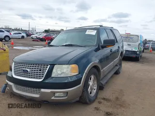 2003 Ford Expedition Eddie Bauer z VIN 1FMFU18L03LB24609, wystawiony jako IAAI lot #41721625 z przebiegiem 168 881 mil mil oraz . Historia ofert i sprzedaży dostępna na DreamBid. Obrazek 2.