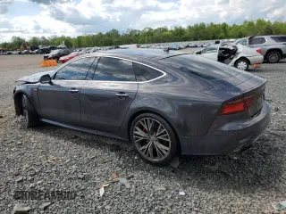 2016 Audi A7 Premium Plus with VIN WAUWGAFC3GN132225, listed as a Copart auction lot 56120595 with 160,404 mi miles and Salvage title. Bid and sale history available at DreamBid. Image 2.