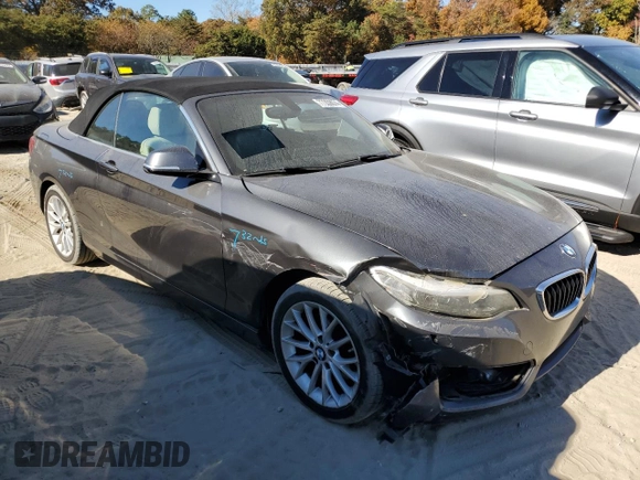 2016 BMW 2 Series 228i xDrive with VIN WBA1L9C55GV324854, listed as a Copart auction lot 77359674 with 101,768 mi miles and Salvage Title. Bid and sale history available at carsss.com. Image 4.