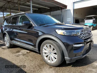 2022 Ford Explorer Limited with VIN 1FMSK7FH9NGB67685, listed as a Copart auction lot 51464975 with 47,263 mi miles and Clean Title. Bid and sale history available at carsss.com. Image 4.