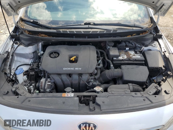 2018 Kia Forte LX with VIN 3KPFK4A7XJE206037, listed as a Copart auction lot 54236355 with 55,813 mi miles and Salvage Title. Bid and sale history available at DreamBid. Image 11.