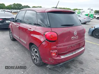 2014 FIAT 500L Lounge with VIN ZFBCFACH1EZ008603, listed as a IAAI auction lot 41583042 with 92,209 mi miles and . Bid and sale history available at DreamBid. Image 6.