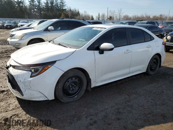 2021 Toyota Corolla L with VIN 5YFBPMBE0MP153686, listed as a Copart auction lot 47201795 with 81,136 mi miles and Clean Title. Bid and sale history available at carsss.com. Image 1.