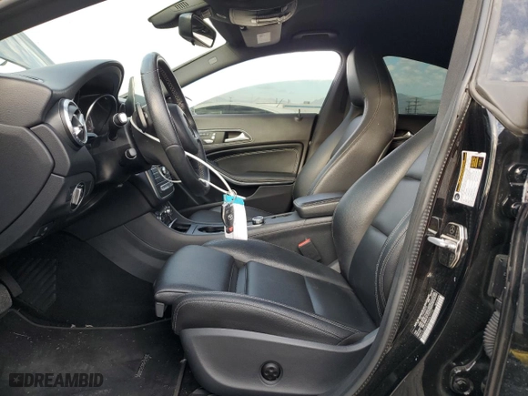2018 Mercedes-Benz CLA with VIN WDDSJ4EB8JN567770, listed as a Copart auction lot 46662715 with 76,600 mi miles and Salvage Title. Bid and sale history available at carsss.com. Image 7.