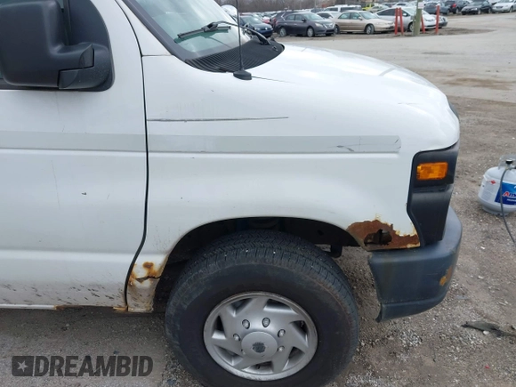 2008 Ford Econoline Cargo Commercial with VIN 1FTSE34L38DA85713, listed as a IAAI auction lot 41789119 with 182,002 mi miles and . Bid and sale history available at DreamBid. Image 6.