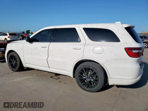 2016 Dodge Durango SXT z VIN 1C4RDHAGXGC394508, wystawiony jako Copart lot #52498745 z przebiegiem 118 949 mil mil oraz Czysty tytuł • Clean title. Historia ofert i sprzedaży dostępna na DreamBid. Obrazek 2.