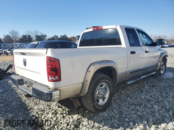 2005 Dodge Ram 2500 SLT with VIN 3D7KR28C85G761652, listed as a Copart auction lot 87944925 with 255,715 mi miles and Clean Title. Bid and sale history available at carsss.com. Image 3.