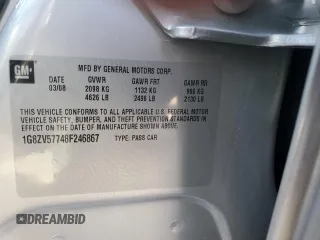 2008 Saturn Aura XR z VIN 1G8ZV57748F246867, wystawiony jako Copart lot #54902575 z przebiegiem 182 224 mil mil oraz Szkody całkowita. Historia ofert i sprzedaży dostępna na DreamBid. Obrazek 12.