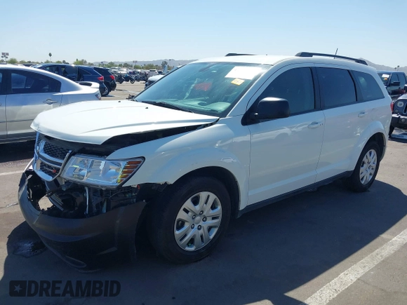 2020 Dodge Journey SE Value with VIN 3C4PDCAB2LT275039, listed as a IAAI auction lot 41986920 with 24,279 mi miles and . Bid and sale history available at carsss.com. Image 17.