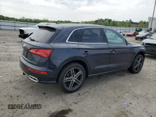 2020 Audi SQ5 Premium Plus with VIN WA1B4BFYXL2002721, listed as a Copart auction lot 54178255 with 61,051 mi miles and Salvage Title. Bid and sale history available at DreamBid. Image 3.