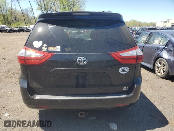 2015 Toyota Sienna Limited with VIN 5TDDK3DC6FS108792, listed as a Copart auction lot 55201005 with 98,616 mi miles and Salvage Title. Bid and sale history available at DreamBid. Image 6.