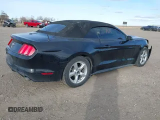 2015 Ford Mustang V6 with VIN 1FATP8EM8F5338590, listed as a IAAI auction lot 41707171 with 91,686 mi miles and . Bid and sale history available at DreamBid. Image 4.