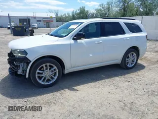 2024 Dodge Durango GT Plus z VIN 1C4RDJDG6RC192187, wystawiony jako IAAI lot #42383528 z przebiegiem 40 561 mil mil oraz . Historia ofert i sprzedaży dostępna na DreamBid. Obrazek 2.