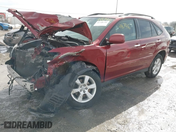 2009 Lexus RX 350 with VIN 2T2HK31U99C134116, listed as a IAAI auction lot 41748746 with 238,039 mi miles and . Bid and sale history available at DreamBid. Image 2.