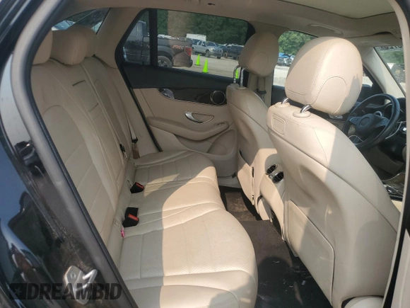 2019 Mercedes-Benz GLC 300 with VIN WDC0G4JB1KF589640, listed as a Copart auction lot 58908725 with 98,190 mi miles and Salvage title. Bid and sale history available at DreamBid. Image 11.