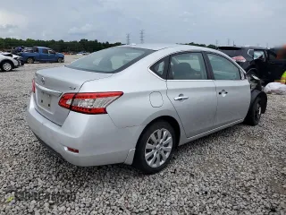 2014 Nissan Sentra SV with VIN 3N1AB7AP6EY273009, listed as a Copart auction lot 59898435 with 35,460 mi miles and Salvage title. Bid and sale history available at DreamBid. Image 3.