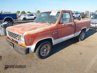 1986 Ford Ranger with VIN 1FTBR10TXGUC37578, listed as a IAAI auction lot 42209030 with 8,983 mi miles and . Bid and sale history available at DreamBid. Image 2.