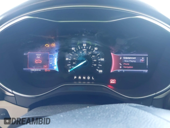 2013 Ford Fusion SE Hybrid z VIN 3FA6P0LU9DR183625, wystawiony jako IAAI lot #42338533 z przebiegiem 159 546 mil mil oraz . Historia ofert i sprzedaży dostępna na DreamBid. Obrazek 7.