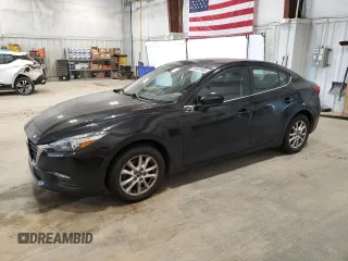 2017 Mazda 3 Sport with VIN 3MZBN1U71HM130897, listed as a Copart auction lot 55829985 with 143,796 mi miles and Clean Title. Bid and sale history available at DreamBid. Image 1.
