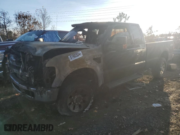 2008 Ford F-350 XL with VIN 1FTWX31R88EA33489, listed as a Copart auction lot 81902834 with Not Provided miles and Salvage Title. Bid and sale history available at DreamBid. Image 1.
