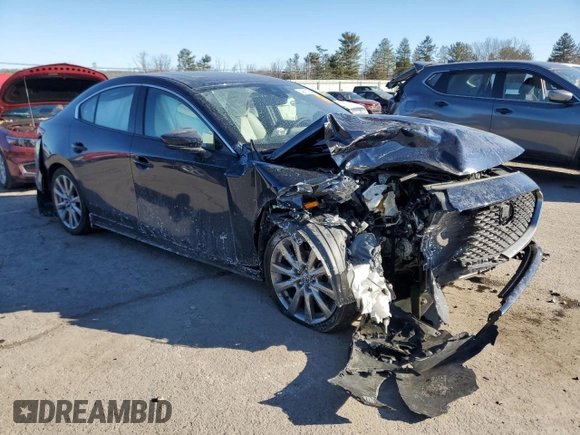 2020 Mazda 3 Premium with VIN JM1BPBEM6L1172172, listed as a Copart auction lot 42111255 with Not Provided miles and Salvage Title. Bid and sale history available at DreamBid. Image 4.