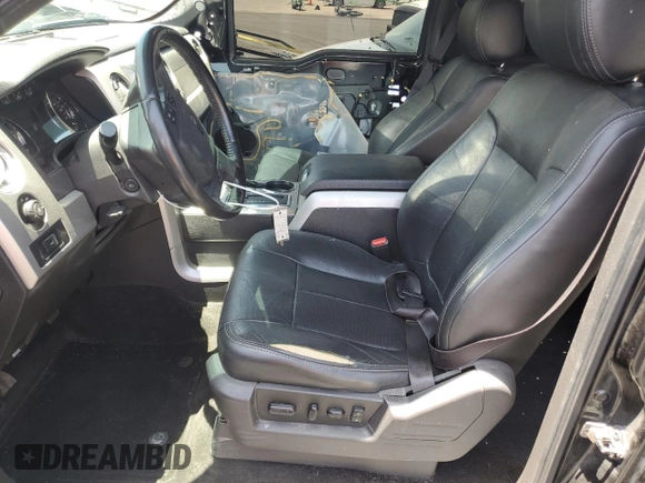 2014 Ford F-150 XL with VIN 1FTFW1CF1EKG32922, listed as a Copart auction lot 61793425 with 142,303 mi miles and Salvage title. Bid and sale history available at DreamBid. Image 7.