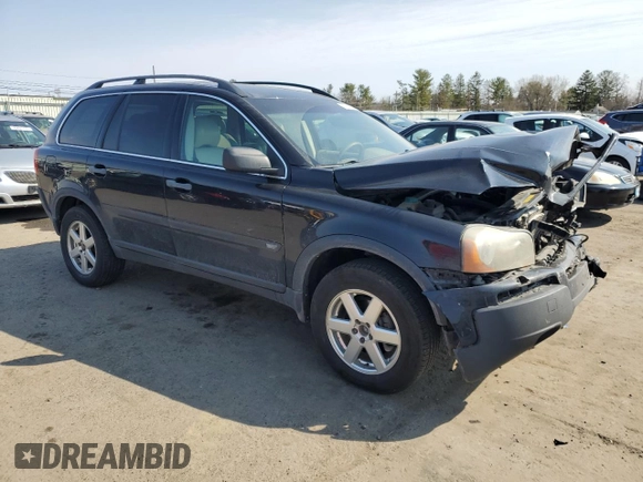 2004 Volvo XC90 with VIN YV1CM59H641078882, listed as a Copart auction lot 48968955 with 152,871 mi miles and Salvage Title. Bid and sale history available at carsss.com. Image 4.