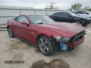 2016 Ford Mustang GT с VIN 1FA6P8CF5G5317604, выставлен на аукционе Copart как лот 54589705 с пробегом Не указан миль и Списание • Salvage title. История ставок и продаж доступна на DreamBid. Изображение 4.
