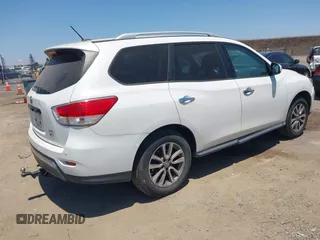 2013 Nissan Pathfinder Platinum with VIN 5N1AR2MM9DC661478, listed as a IAAI auction lot 42658641 with 183,913 mi miles and . Bid and sale history available at DreamBid. Image 4.