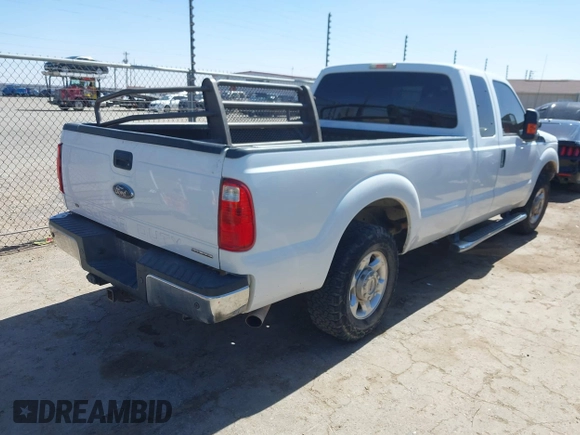 2016 Ford Super Duty F-250 SRW XLT with VIN 1FT7X2A62GED29921, listed as a IAAI auction lot 41725044 with 238,940 mi miles. Bid and sale history available at carsss.com. Image 4.
