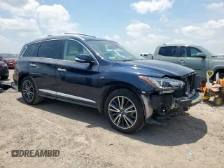 2019 Infiniti QX60 Pure с VIN 5N1DL0MN6KC550721, выставлен на аукционе Copart как лот 56936985 с пробегом 63 027 миль миль и Списание • Salvage title. История ставок и продаж доступна на DreamBid. Изображение 4.