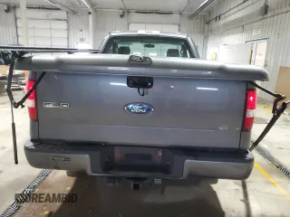 2008 Ford F-150 XL with VIN 1FTRF12W08KD88585, listed as a Copart auction lot 45345645 with 104,791 mi miles and Salvage title. Bid and sale history available at DreamBid. Image 6.