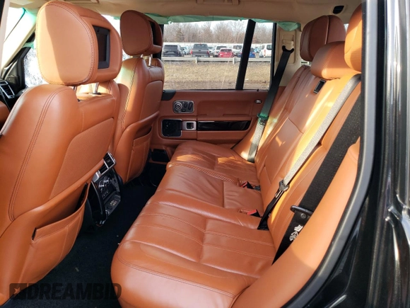 2011 Land Rover Range Rover SC Autobiography with VIN SALMP1E49BA330272, listed as a Copart auction lot 87019584 with 160,704 mi miles and Salvage title. Bid and sale history available at DreamBid. Image 11.