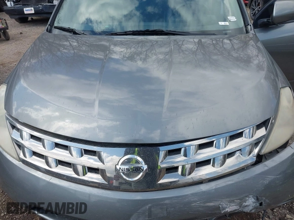 2005 Nissan Murano SE with VIN JN8AZ08T05W301823, listed as a IAAI auction lot 41956085 with 138,811 mi miles and . Bid and sale history available at DreamBid. Image 10.
