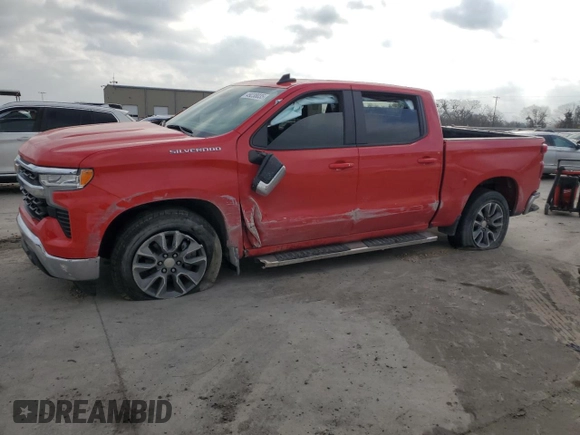 2023 Chevrolet Silverado 1500 LT with VIN 2GCPACED8P1152082, listed as a Copart auction lot 49238035 with 30,032 mi miles and Salvage Title. Bid and sale history available at DreamBid. Image 1.