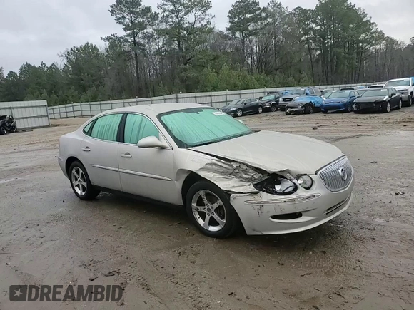 2009 Buick LaCrosse CX with VIN 2G4WC582691264440, listed as a Copart auction lot 45083845 with 134,059 mi miles and Salvage Title. Bid and sale history available at carsss.com. Image 10.