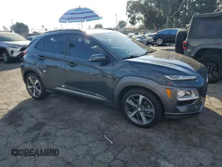 2020 Hyundai Kona Limited z VIN KM8K33A54LU434443, wystawiony jako Copart lot #88920045 z przebiegiem 108 000 mil mil oraz Szkoda całkowita • Salvage title. Historia ofert i sprzedaży dostępna na DreamBid. Obrazek 4.