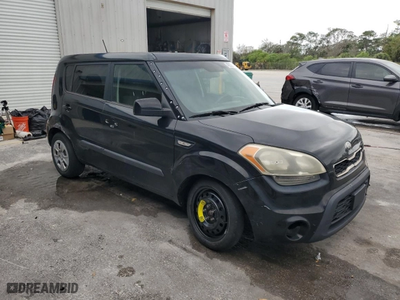 2013 Kia Soul with VIN KNDJT2A54D7496659, listed as a Copart auction lot 45803135 with 165,902 mi miles and Salvage Title. Bid and sale history available at carsss.com. Image 4.