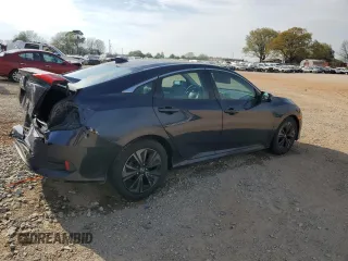 2017 Honda Civic Sedan EX-T with VIN 2HGFC1F34HH631304, listed as a Copart auction lot 51112545 with 176,670 mi miles and Salvage Title. Bid and sale history available at carsss.com. Image 3.